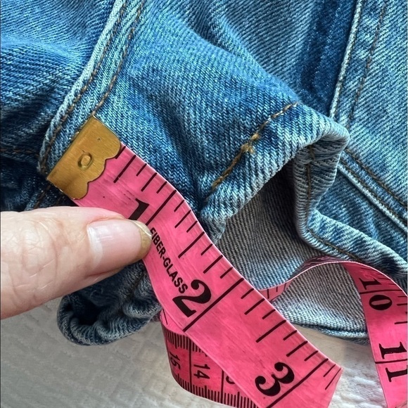 Sandro Paris Two-Toned Denim Shorts - Picture 10 of 13